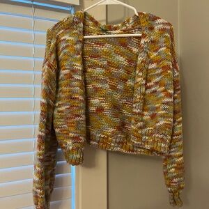 Wild Fable Multicolor Knit Cardigan